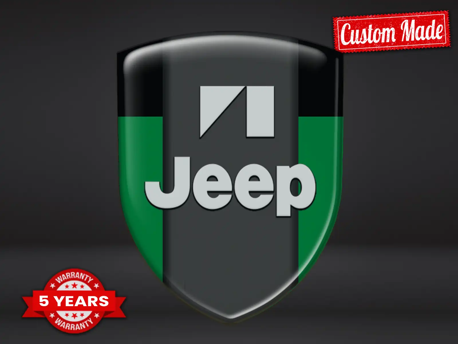 Jeep Adesivi Lunotto Auto Robusti Design Essenziale